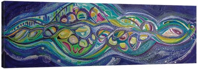 The Humpback Whale Canvas Art Print - Maureen Claffy