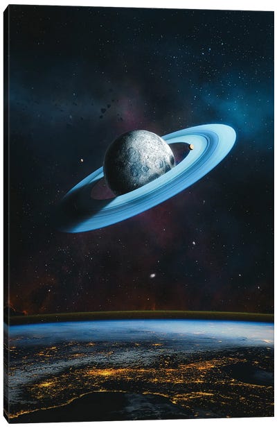 Saturno Canvas Art Print - Karabanka