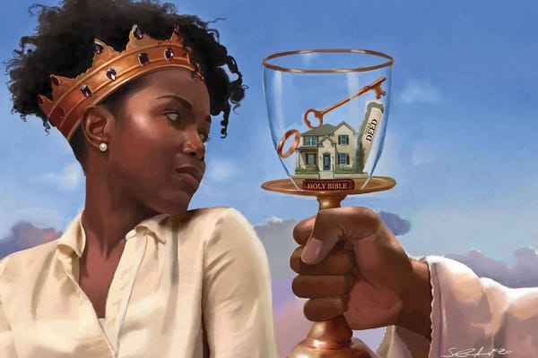 Women's Tops: Official In His Image by Salaam Muhammad