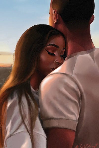 Romantic Bedroom (Love): Our Horizon by Salaam Muhammad