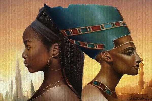 Advocacy Art: Past And Future Queens by Salaam Muhammad