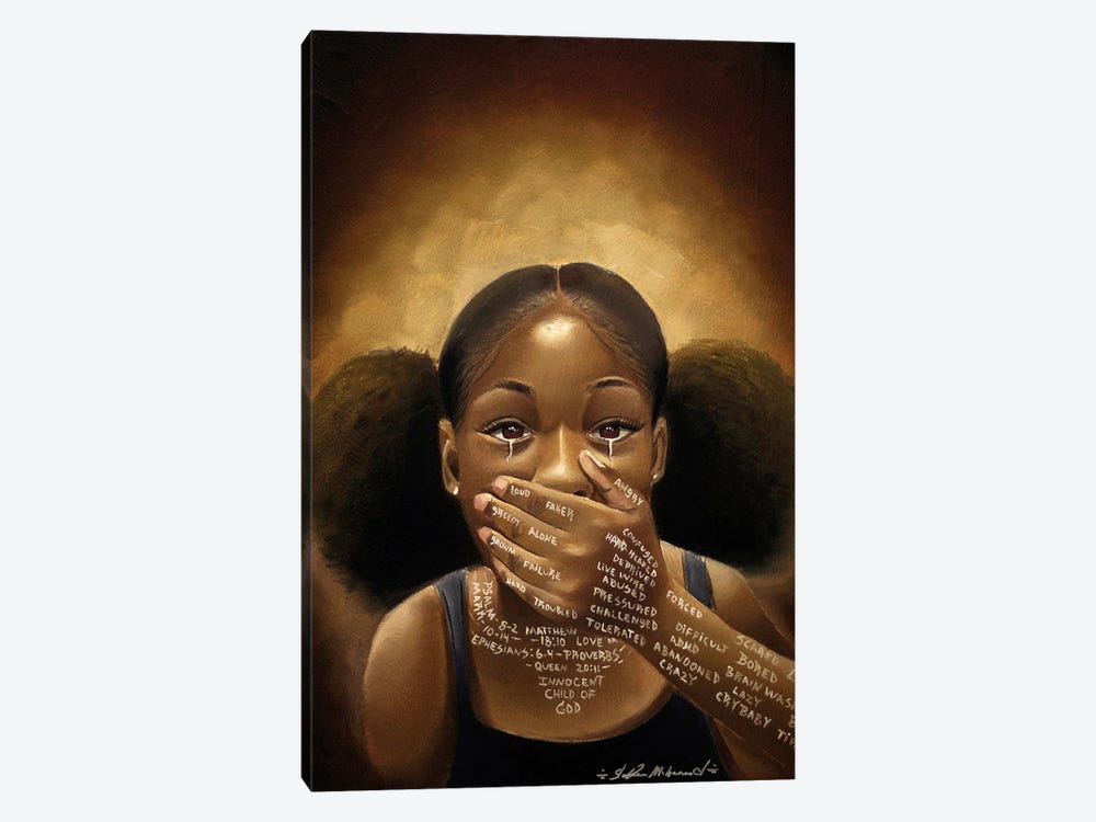 Words We Never Said by Salaam Muhammad 1-piece Canvas Artwork