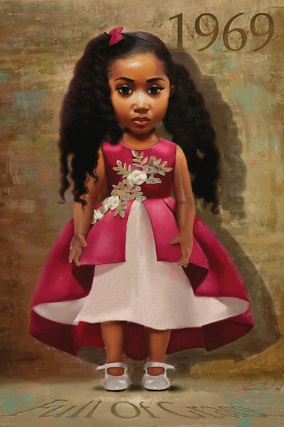 Anique by Salaam Muhammad art print