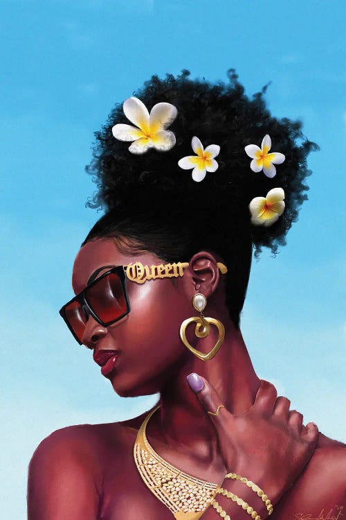 Flourish Canvas Print by Salaam Muhammad wall art