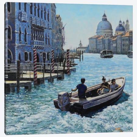 Venice Canvas Print #MUK14} by Mansung Kang Canvas Art