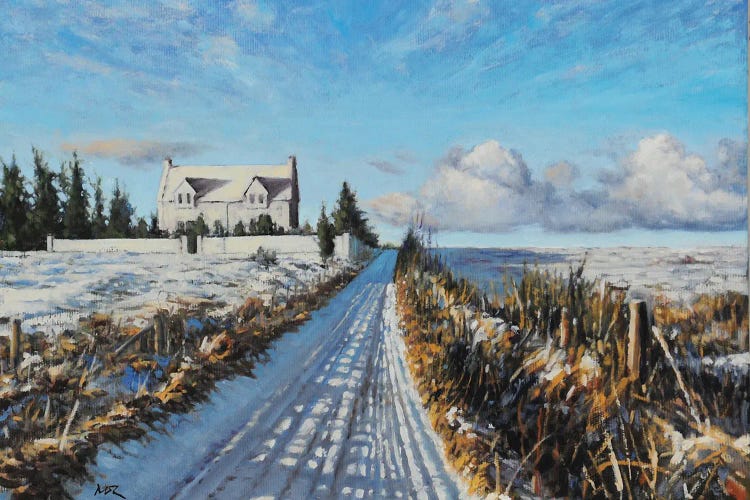 A Road To Winter by Mansung Kang wall art