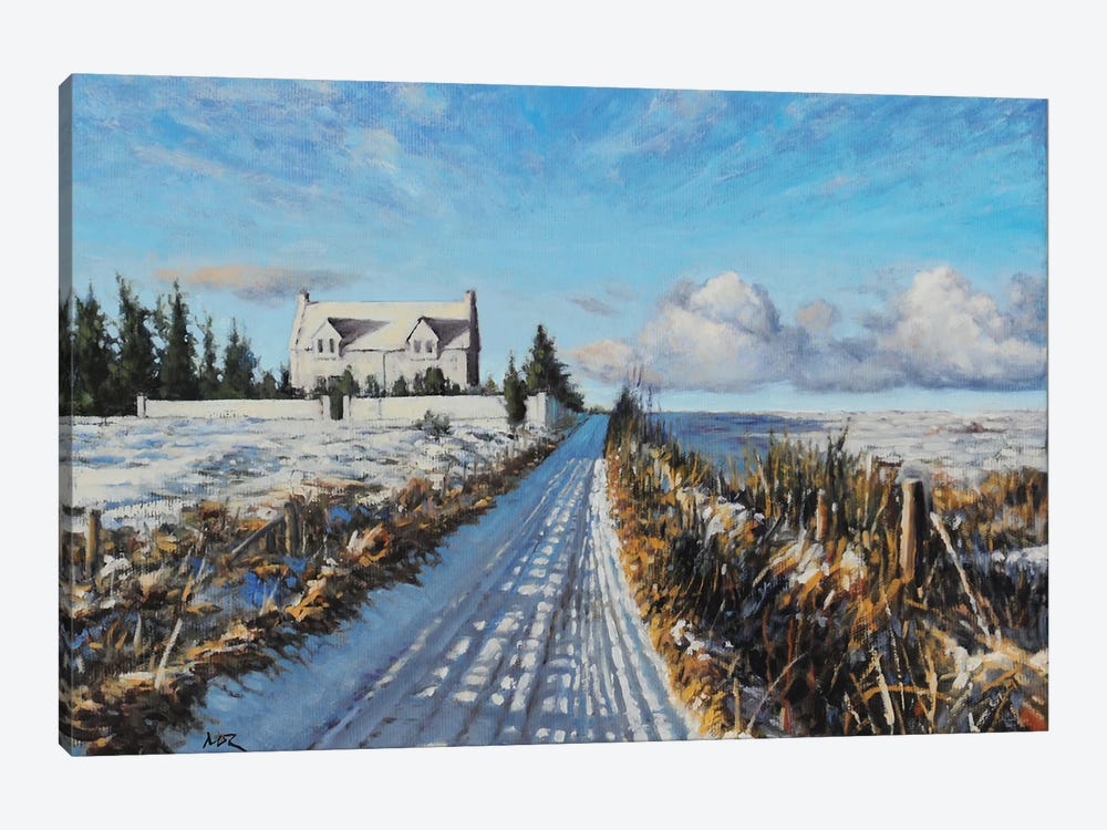 A Road To Winter by Mansung Kang 1-piece Canvas Artwork