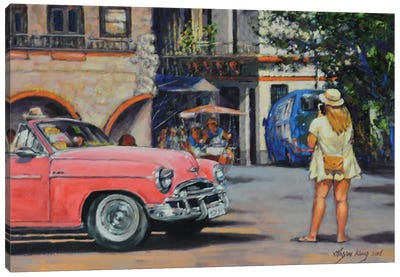Havana Canvas Art Print - Mansung Kang