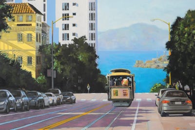 San Fran Bay by Mansung Kang canvas print