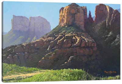 Sedona Rocks Canvas Art Print - Southwest Décor