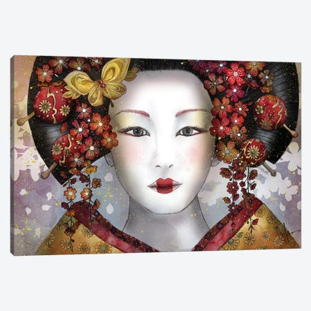 Becoming A Geisha Canvas Print #MUP12} by Marine Loup Canvas Artwork
