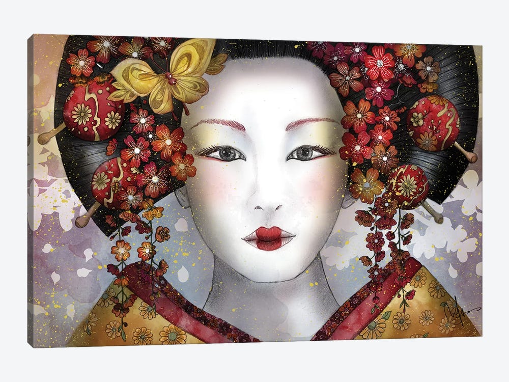 Becoming A Geisha by Marine Loup 1-piece Art Print