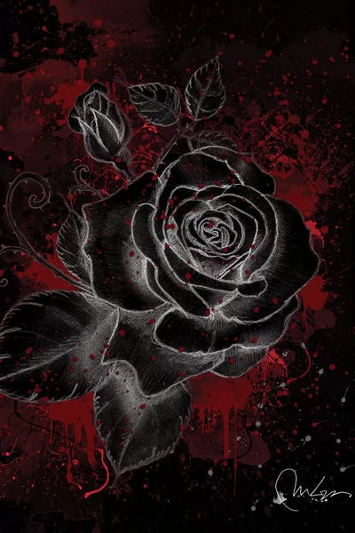 Tattoo Parlor: Black Rose by Marine Loup