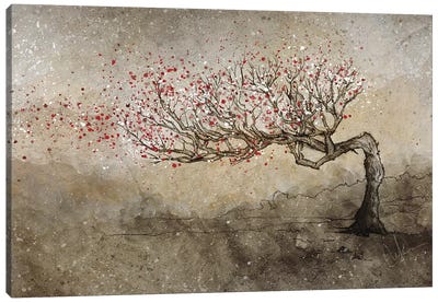 Blooming Canvas Art Print - Japanese Décor