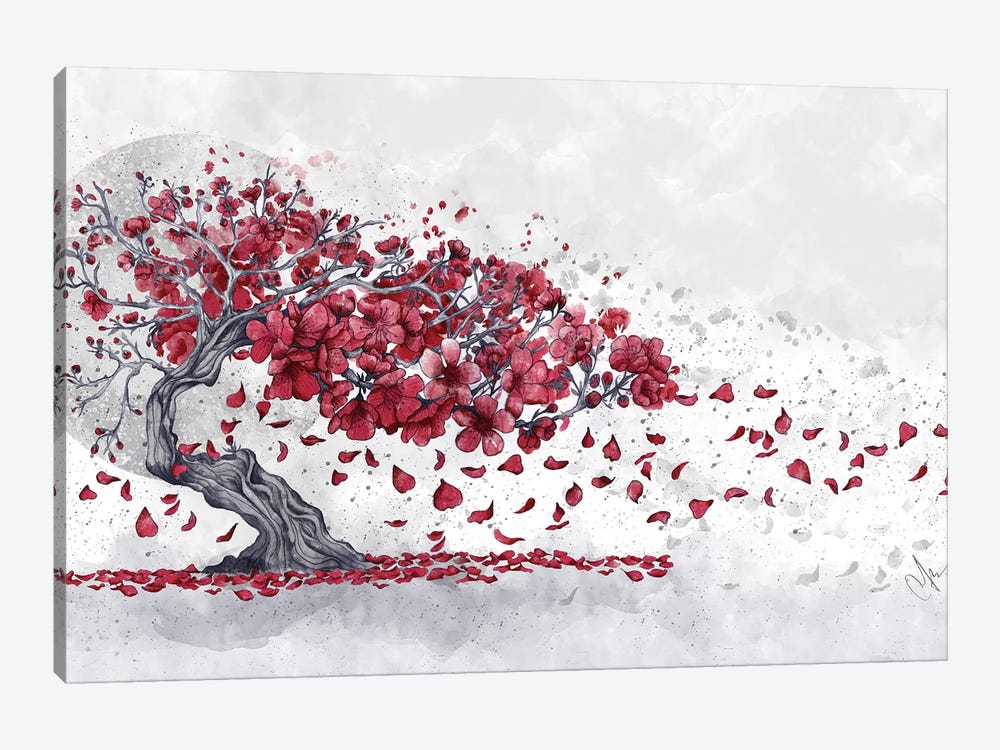 Cherry Blossom by Marine Loup 1-piece Canvas Art