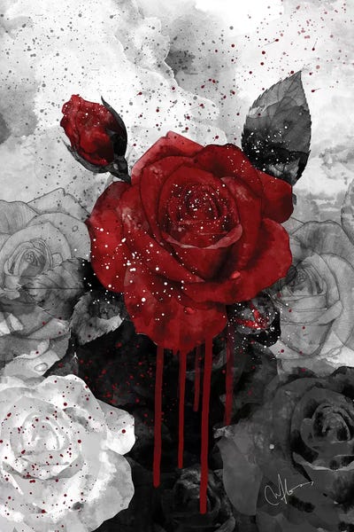Goth Art: Crimson by Marine Loup