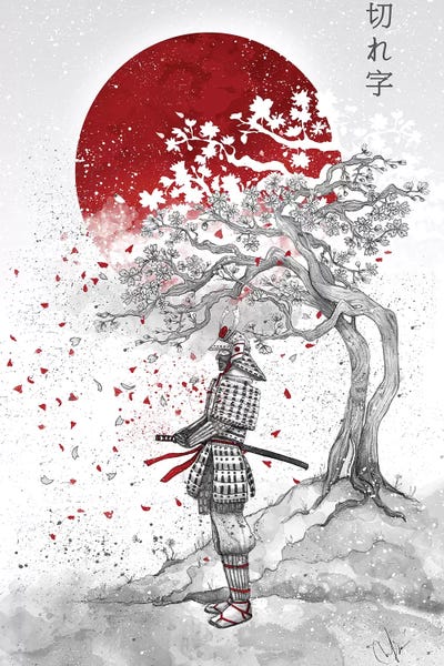 Japanese Décor: Cuitting Word by Marine Loup