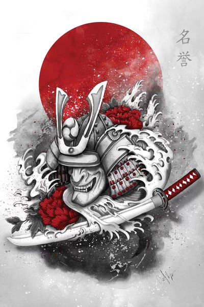 Black & White & Red: Honor by Marine Loup