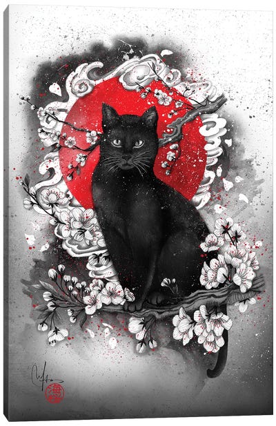 I'm A Cat Canvas Art Print - Japanimals