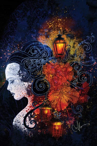 Lisbon Lights by Marine Loup framed wall art