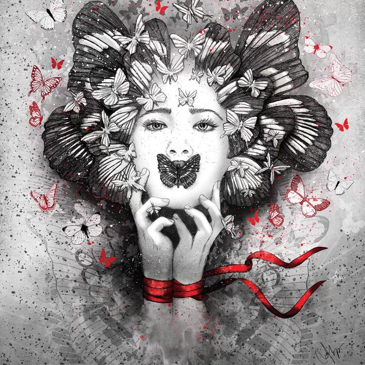 Love Song For A Butterfly by Marine Loup wall art