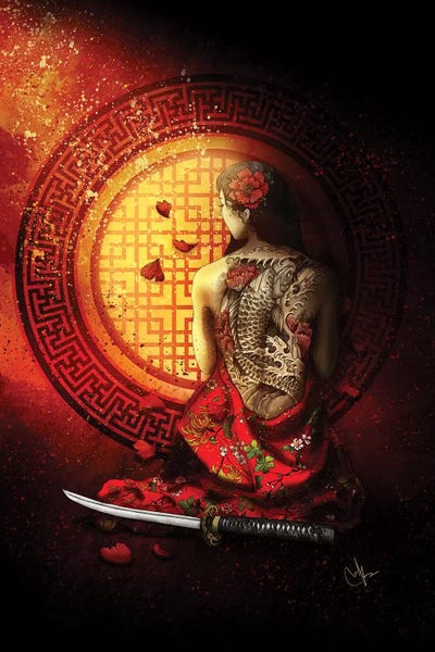 Japanese Décor: Memories Of Her by Marine Loup