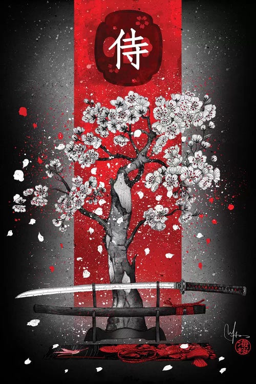 Samurai by Marine Loup wall art
