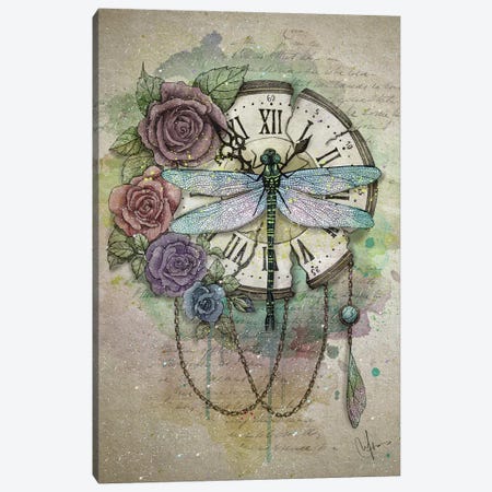 Time Flies Canvas Print #MUP67} by Marine Loup Canvas Wall Art