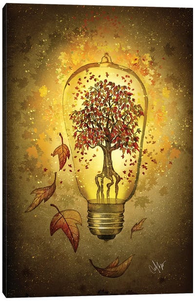 Autumn Light Canvas Art Print - Wisdom Art