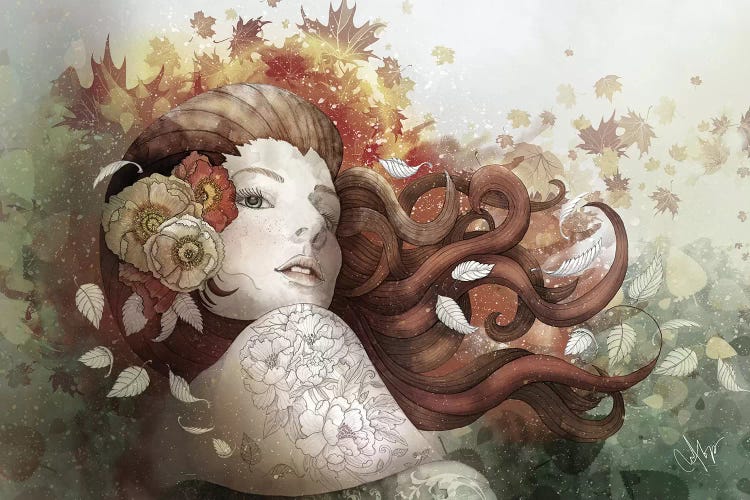 Autumn Whispers by Marine Loup wall art