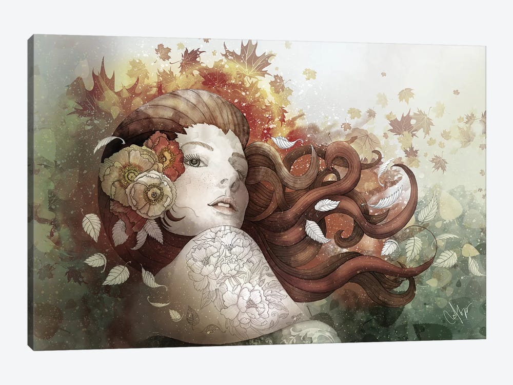 Autumn Whispers by Marine Loup 1-piece Canvas Wall Art