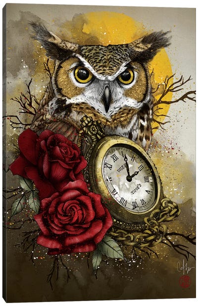Time Is Wise Canvas Art Print - Marine Loup