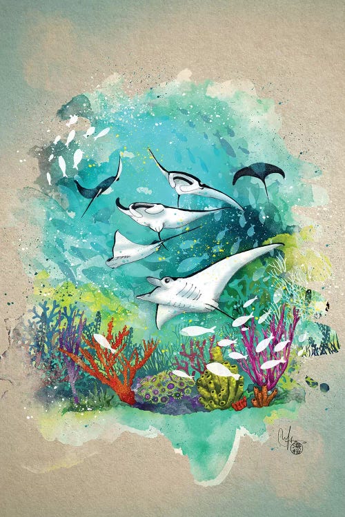 Under The Sea by Marine Loup wall art