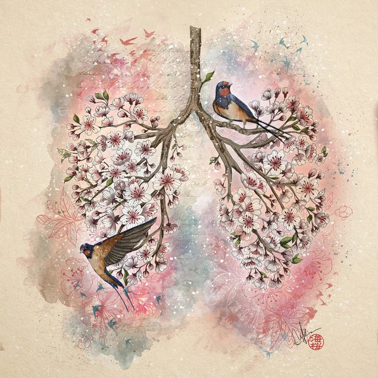 Just Breathe by Marine Loup wall art