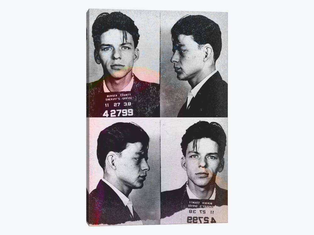Frank Sinatra by 5by5collective 1-piece Canvas Artwork