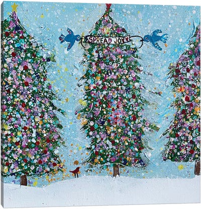 Magic Of Christmas Canvas Art Print - Winter Wonderland
