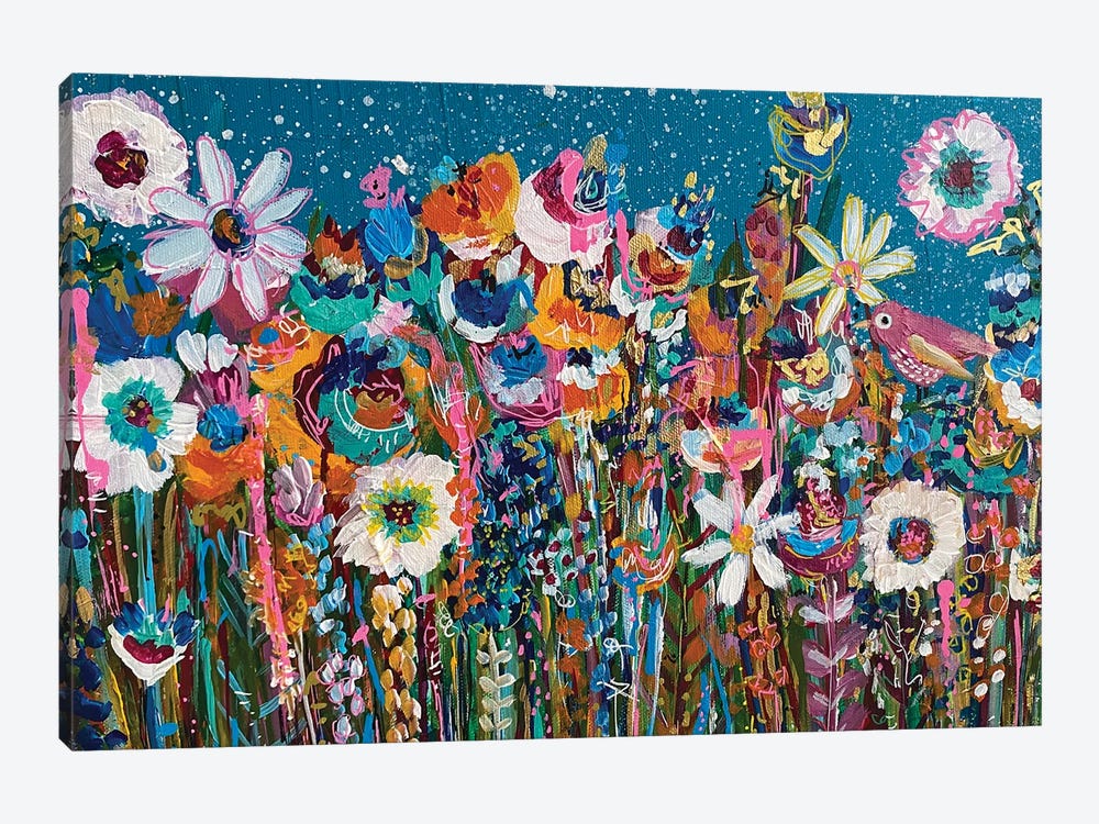 Wildflower Love by Melanie Sunshine Underwood 1-piece Art Print