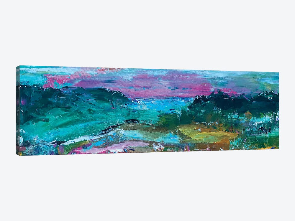 Sunset Love by Melanie Sunshine Underwood 1-piece Canvas Wall Art