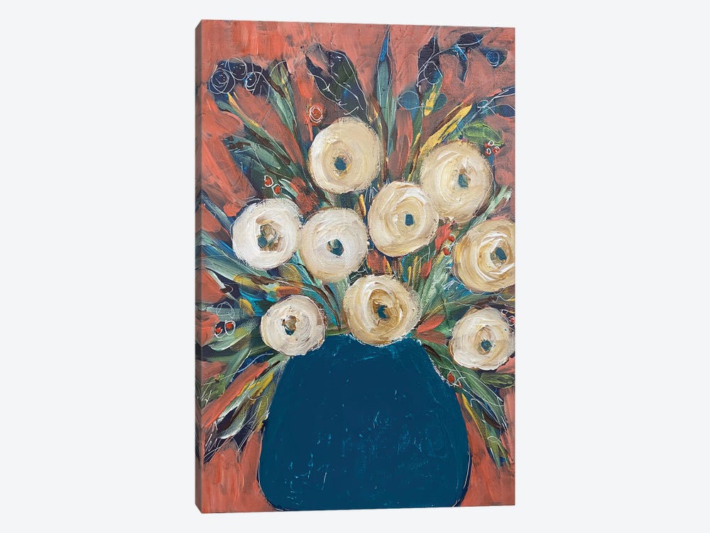 Spring Flowers by Melanie Sunshine Underwood 1-piece Canvas Wall Art