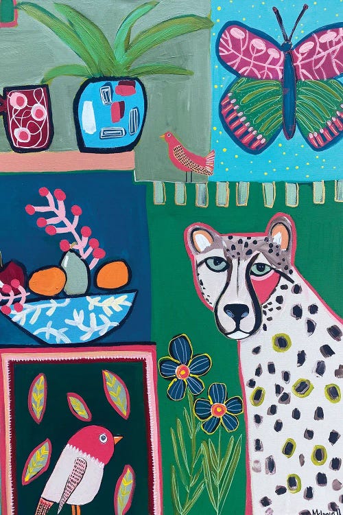 The Cheetah by Melanie Sunshine Underwood wall art