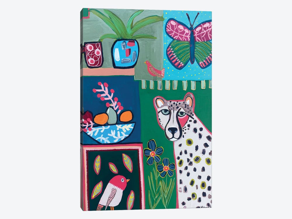 The Cheetah by Melanie Sunshine Underwood 1-piece Canvas Art