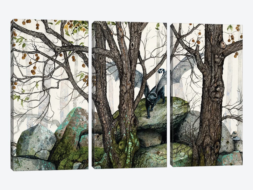 The Wild by Maggie Vandewalle 3-piece Canvas Wall Art