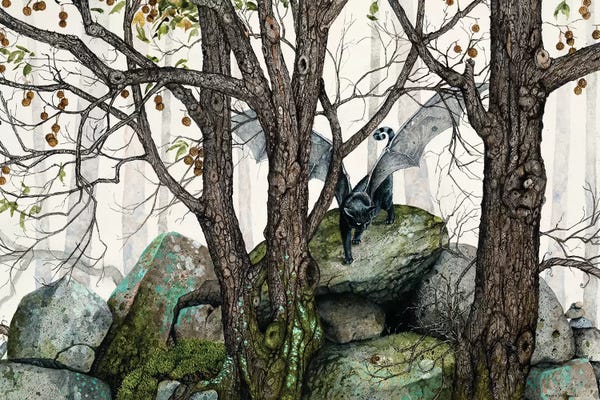 Edgy Bedroom: The Wild by Maggie Vandewalle