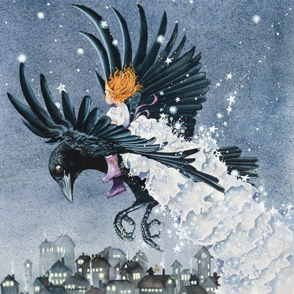 Dreamy Watercolor Artists: Stardust by Maggie Vandewalle