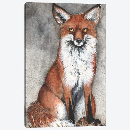 Foxy Canvas Print #MVA128} by Maggie Vandewalle Canvas Art Print