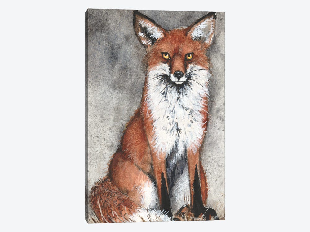 Foxy by Maggie Vandewalle 1-piece Canvas Art