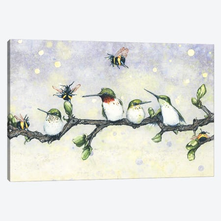 The Birds and the Bees Canvas Print #MVA135} by Maggie Vandewalle Canvas Print