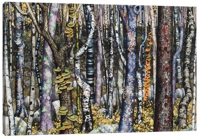 Copse Canvas Art Print - Forest Art