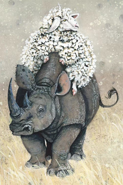 Ethel, World Traveler by Maggie Vandewalle wall art
