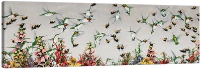 The Battle Of Flynn's Patch Canvas Art Print - Insect & Bug Art